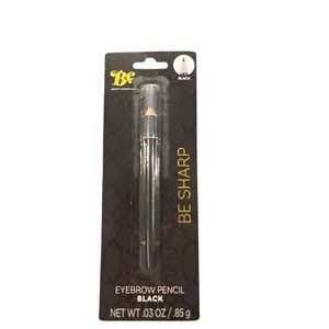 BE Beauty Essentials Eyebrow Pencil Black NEW Hatch Beauty